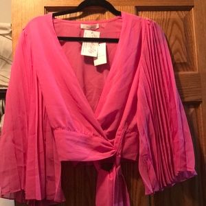 Hot Pink top from Pink Lilly Boutique